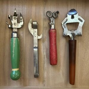 Antique Can Opener Lot